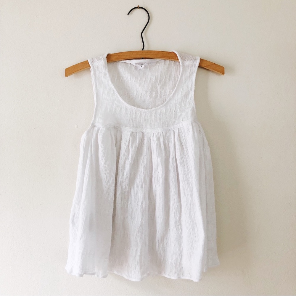 BCBG Generation White Tank